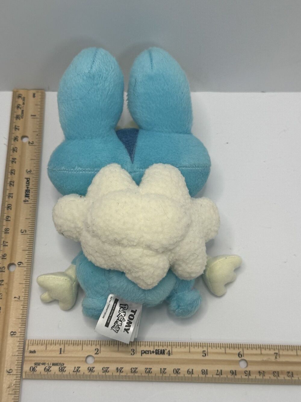 Pokemon Froakie Plush 7" TOMY 2013 Nintendo X Y Blue Frog Stuffed Animal - Picture 3 of 5